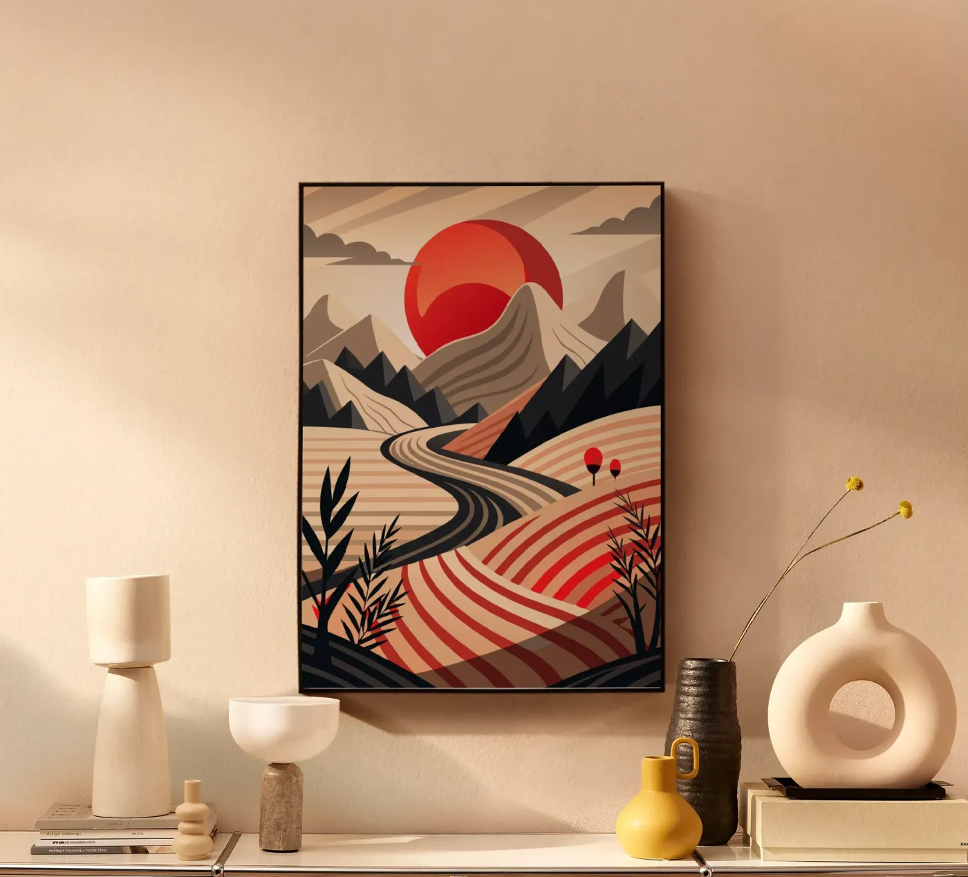 Sunset Serendipity Acryl-Glas von Artistic-shop