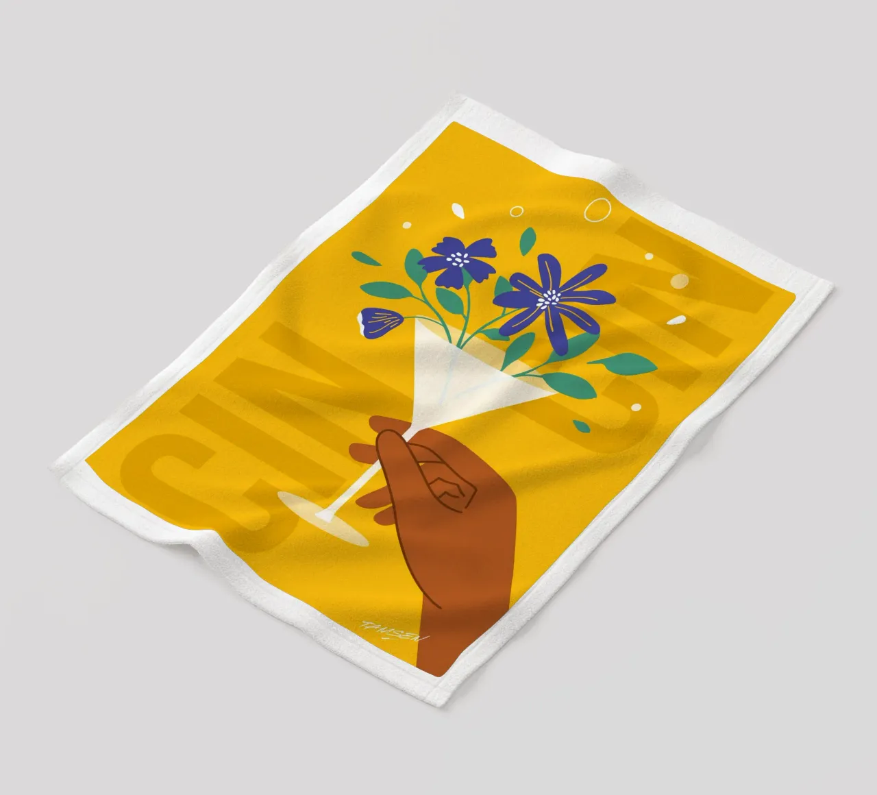 Prost! Fleecedecke von Tamsen Design