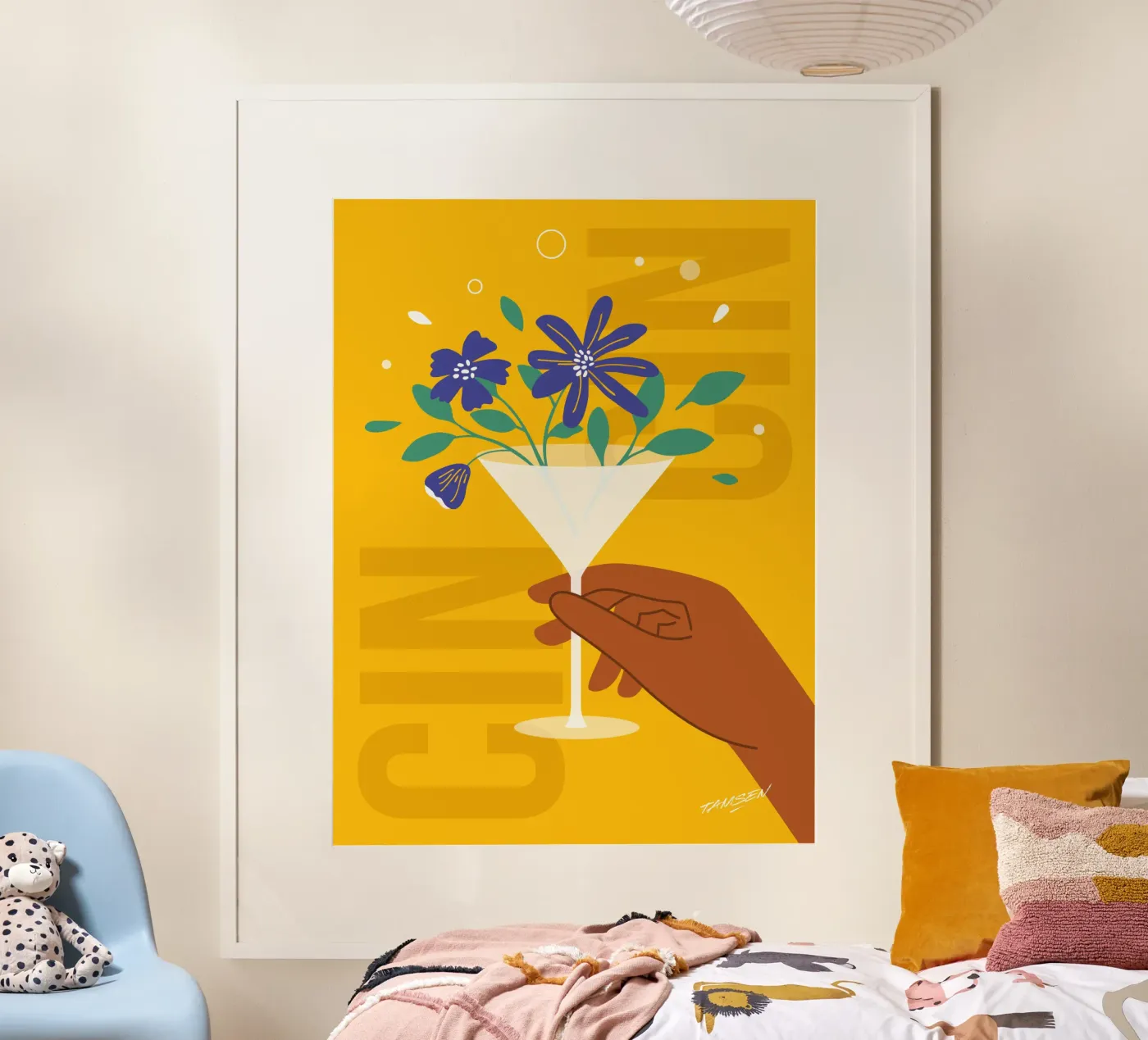 Proost! poster van Tamsen Design