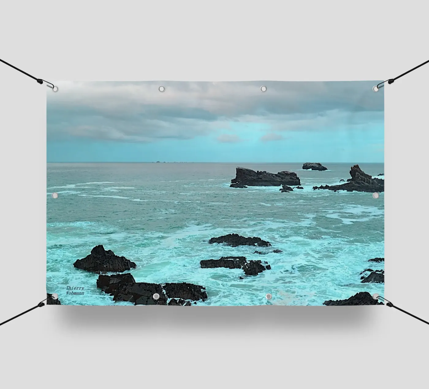 INFINITO telo in pvc da THIERRY VOBMANN.MY BEST PHOTOS.