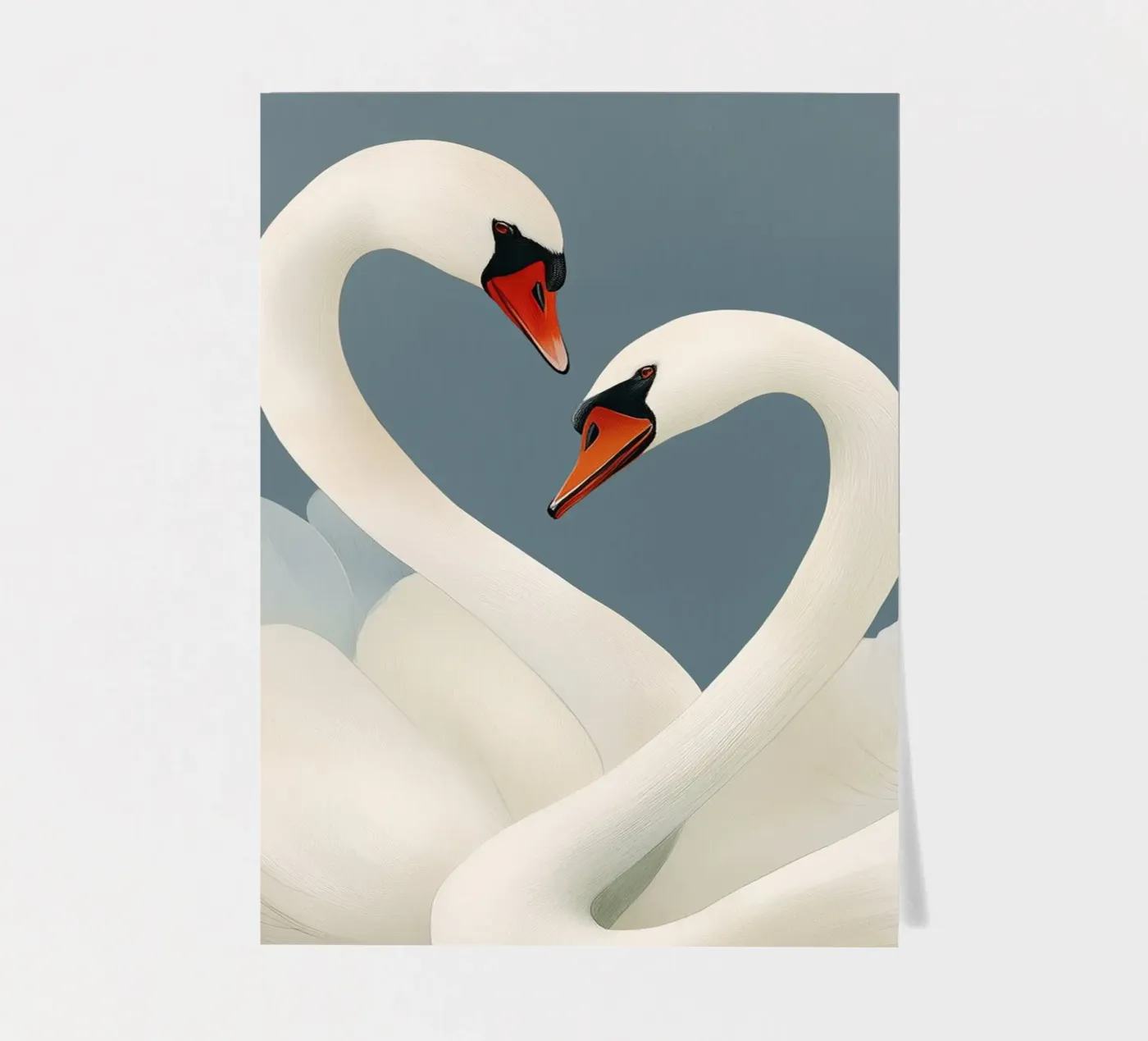 Swan Pair sticker sheet by softsoul