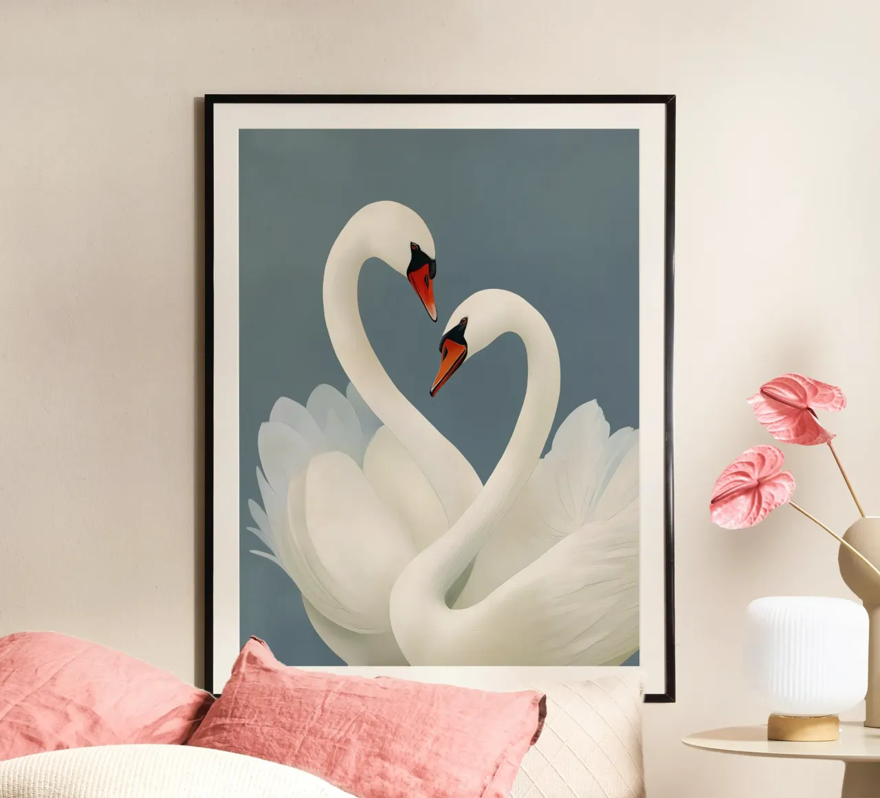 Swan Pair poster da softsoul