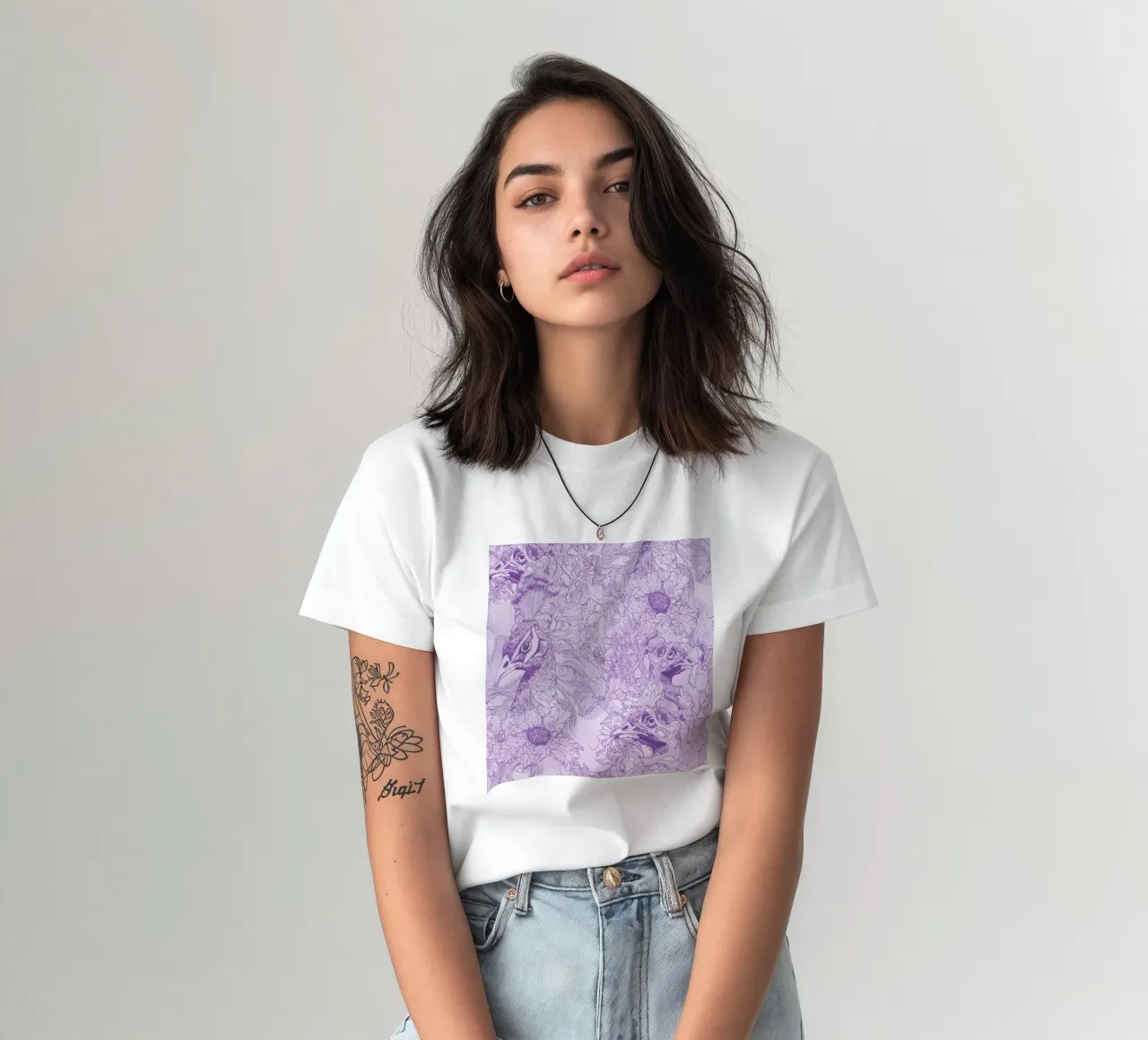 pavoniviola t-shirt da k i m