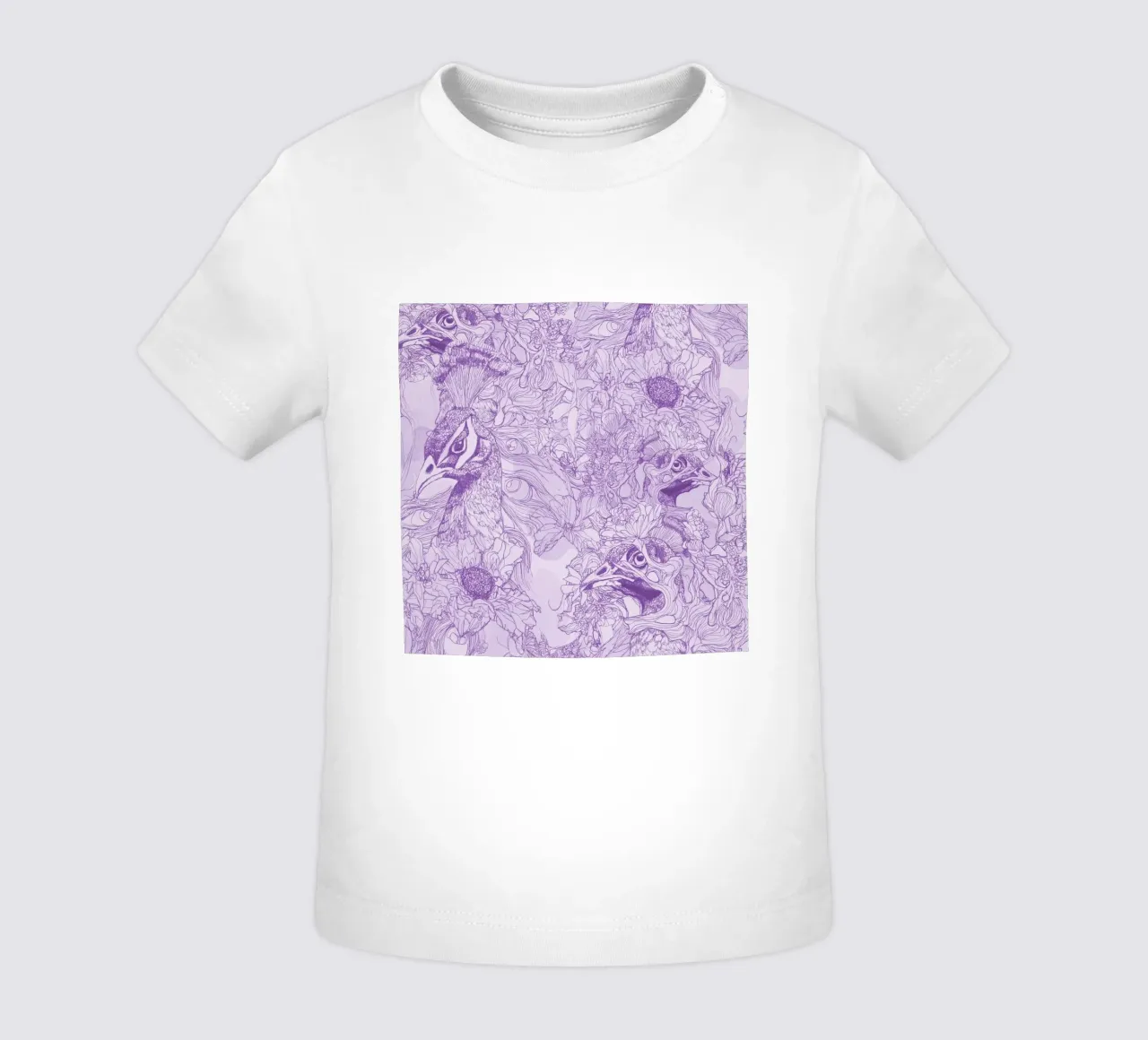 pavoniviola maglietta neonato da k i m