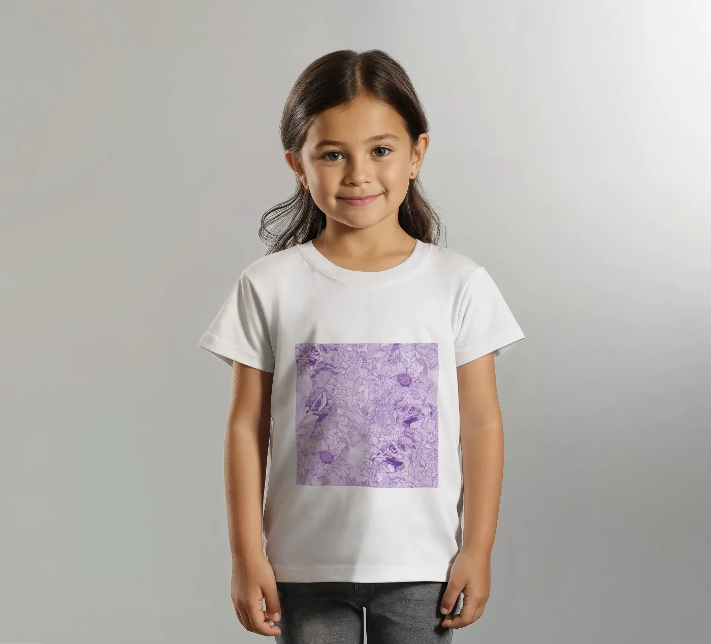 pavoniviola t-shirt bambini da k i m