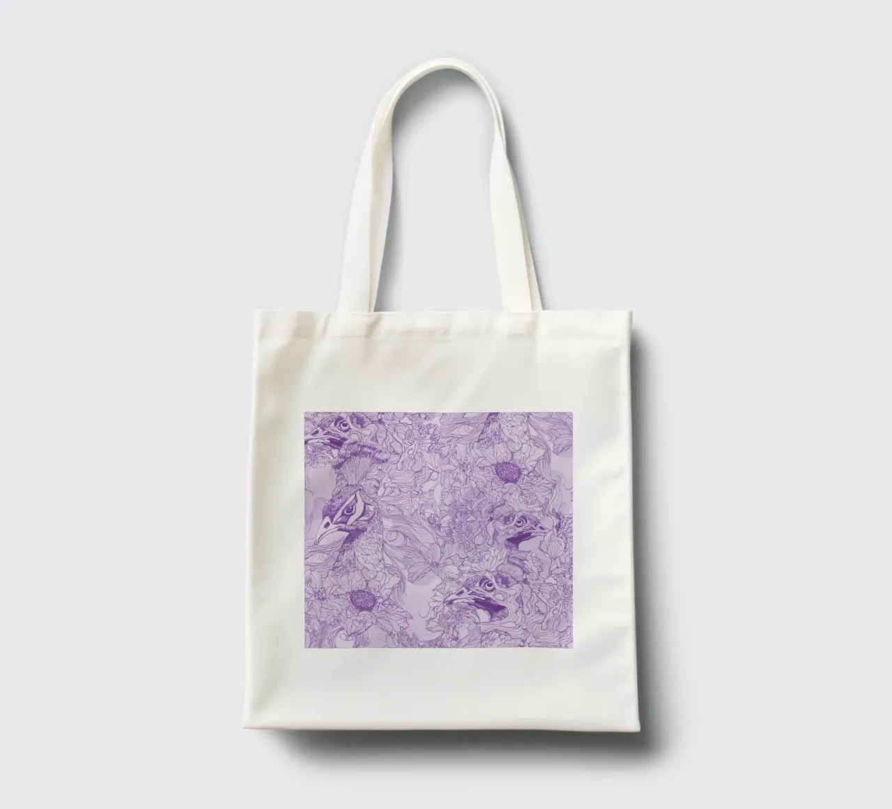 pavoniviola borsa in juta da k i m