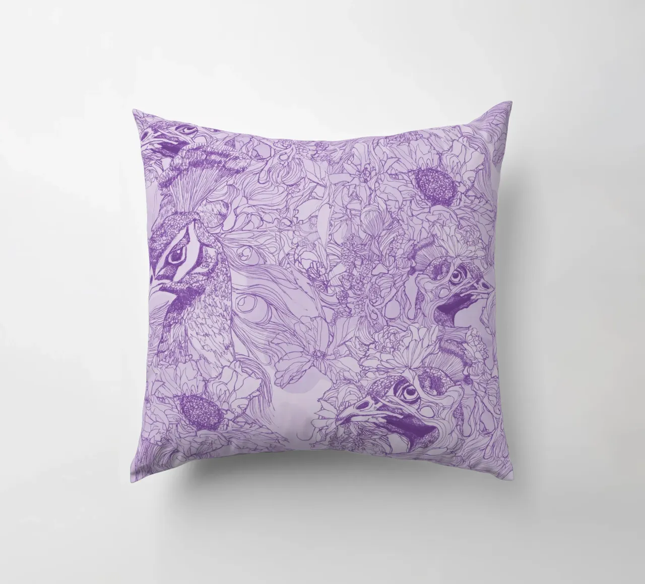 pavoniviola cuscino da k i m