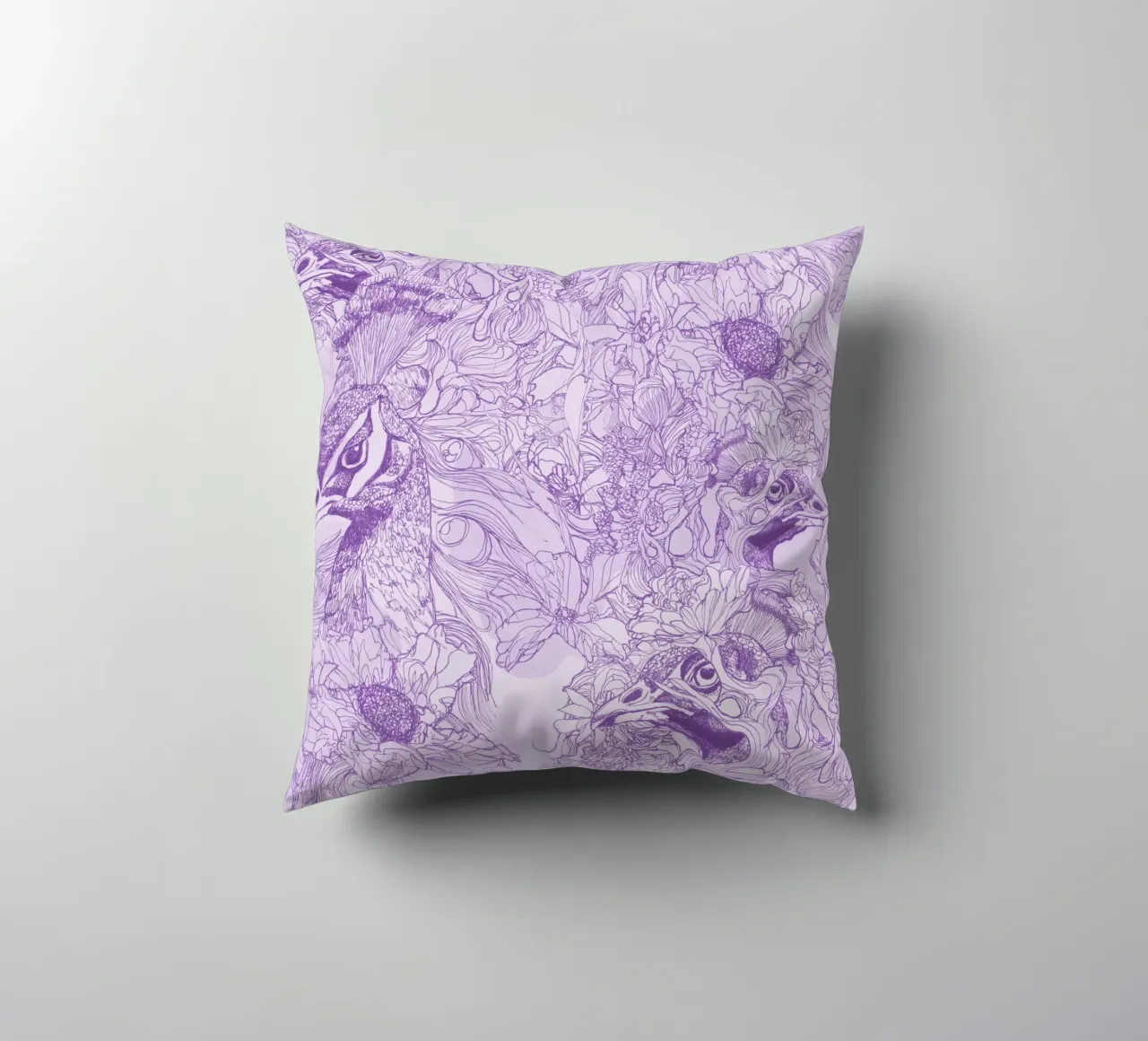 pavoniviola cuscino da k i m