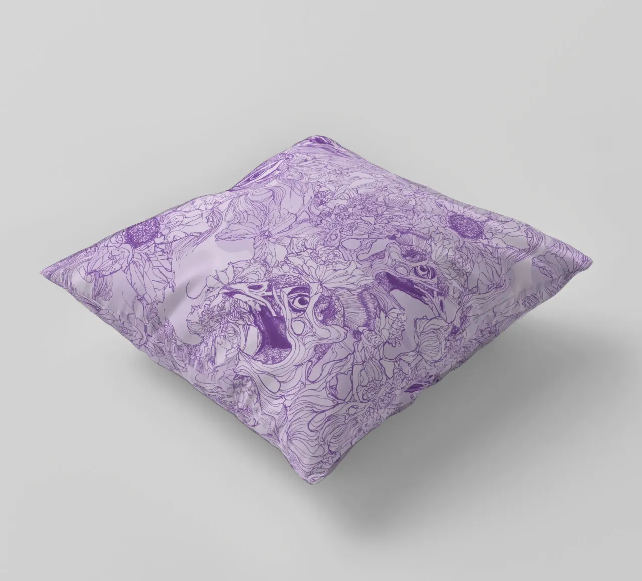 pavoniviola cuscino da k i m
