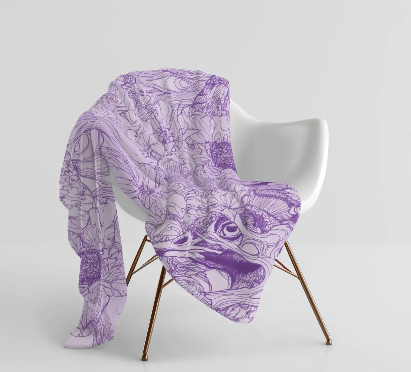 pavoniviola Fleecedecke von k i m