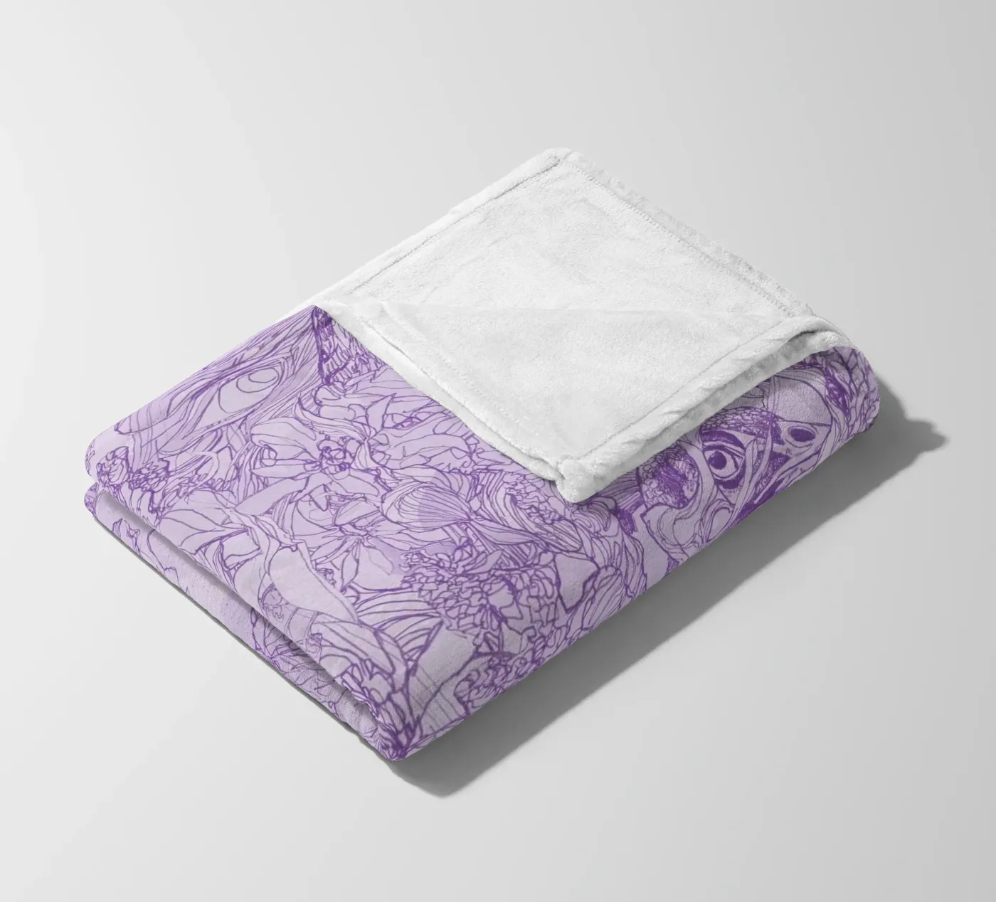 pavoniviola Fleecedecke von k i m