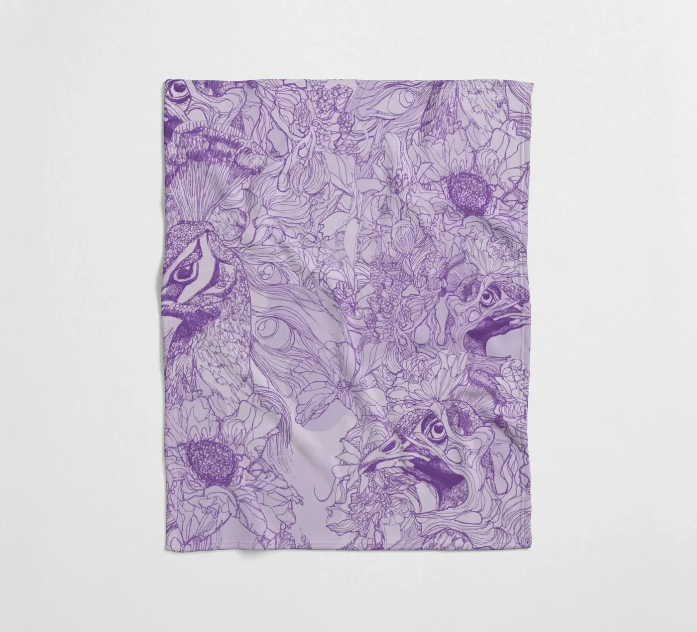 pavoniviola Fleecedecke von k i m