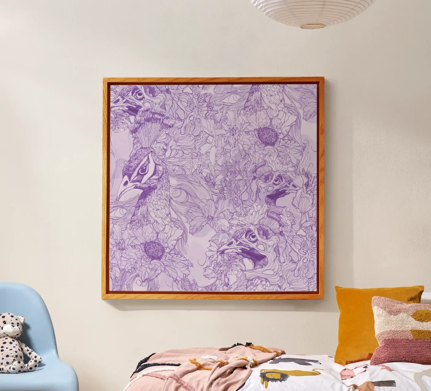 pavoniviola plexiglas de k i m