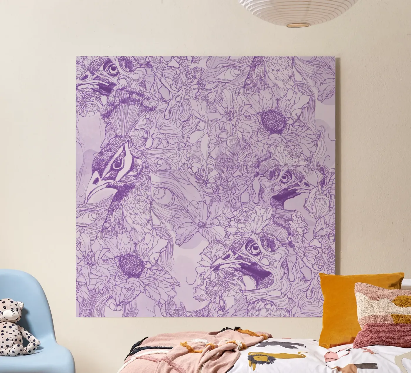 pavoniviola plexiglas de k i m