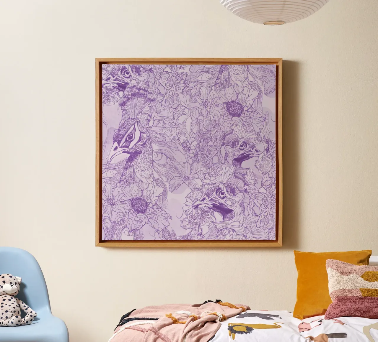 pavoniviola toile de k i m