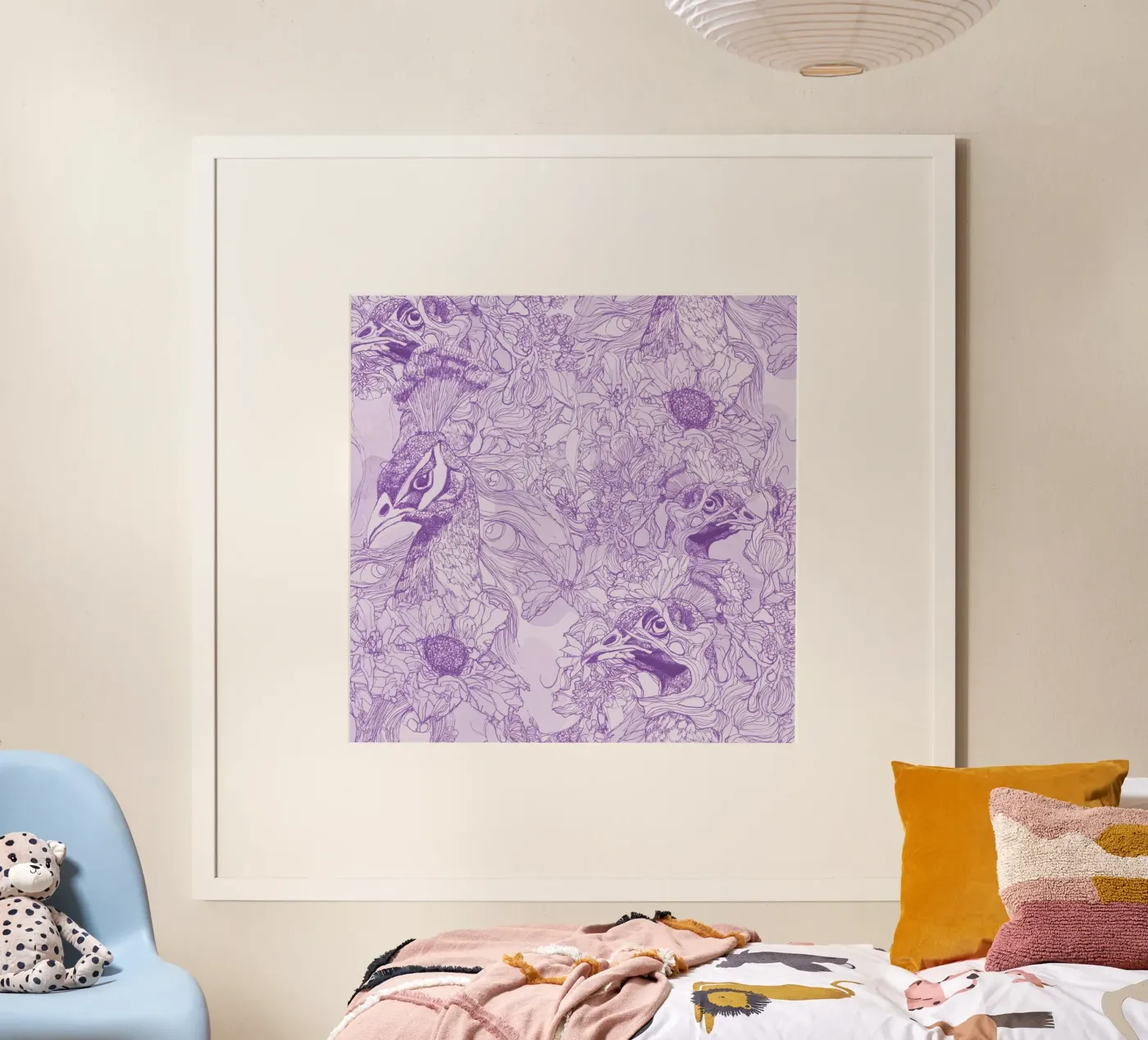 pavoniviola poster by k i m