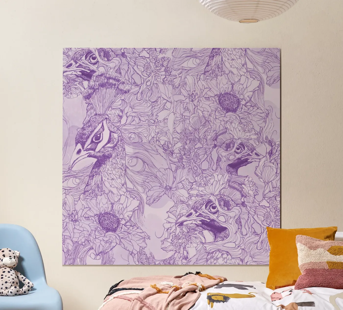 pavoniviola poster by k i m