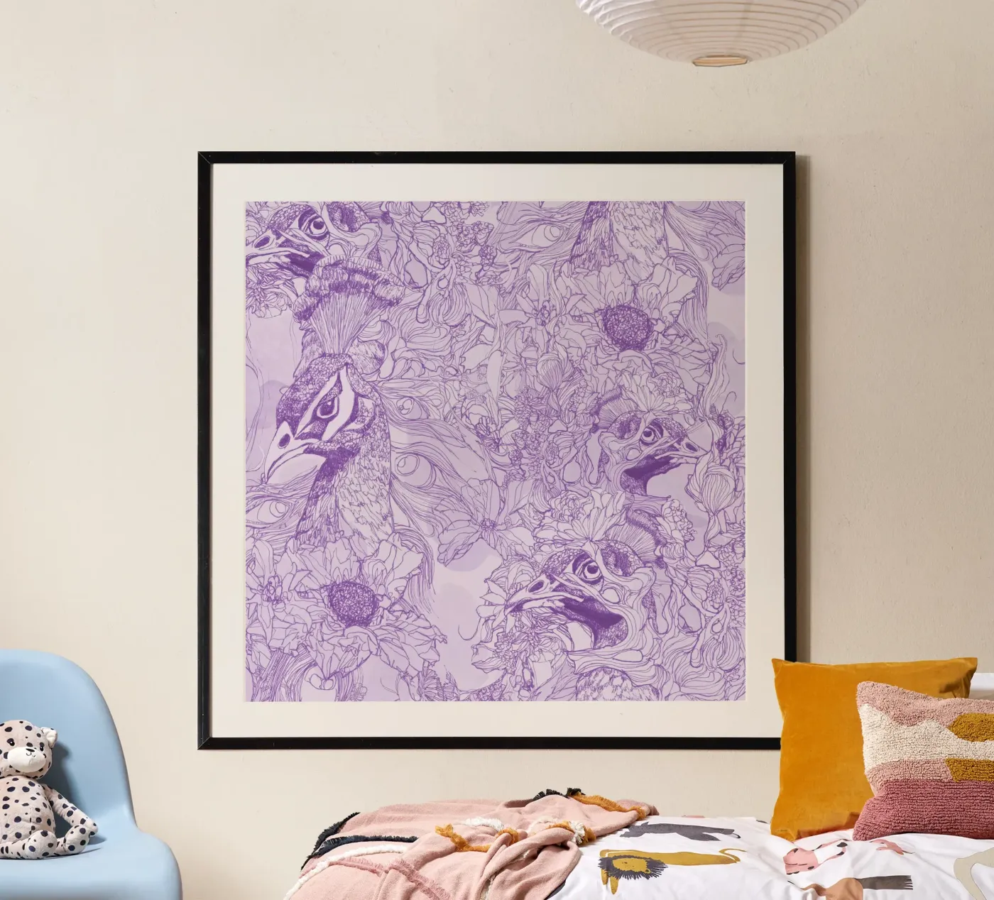 pavoniviola poster by k i m