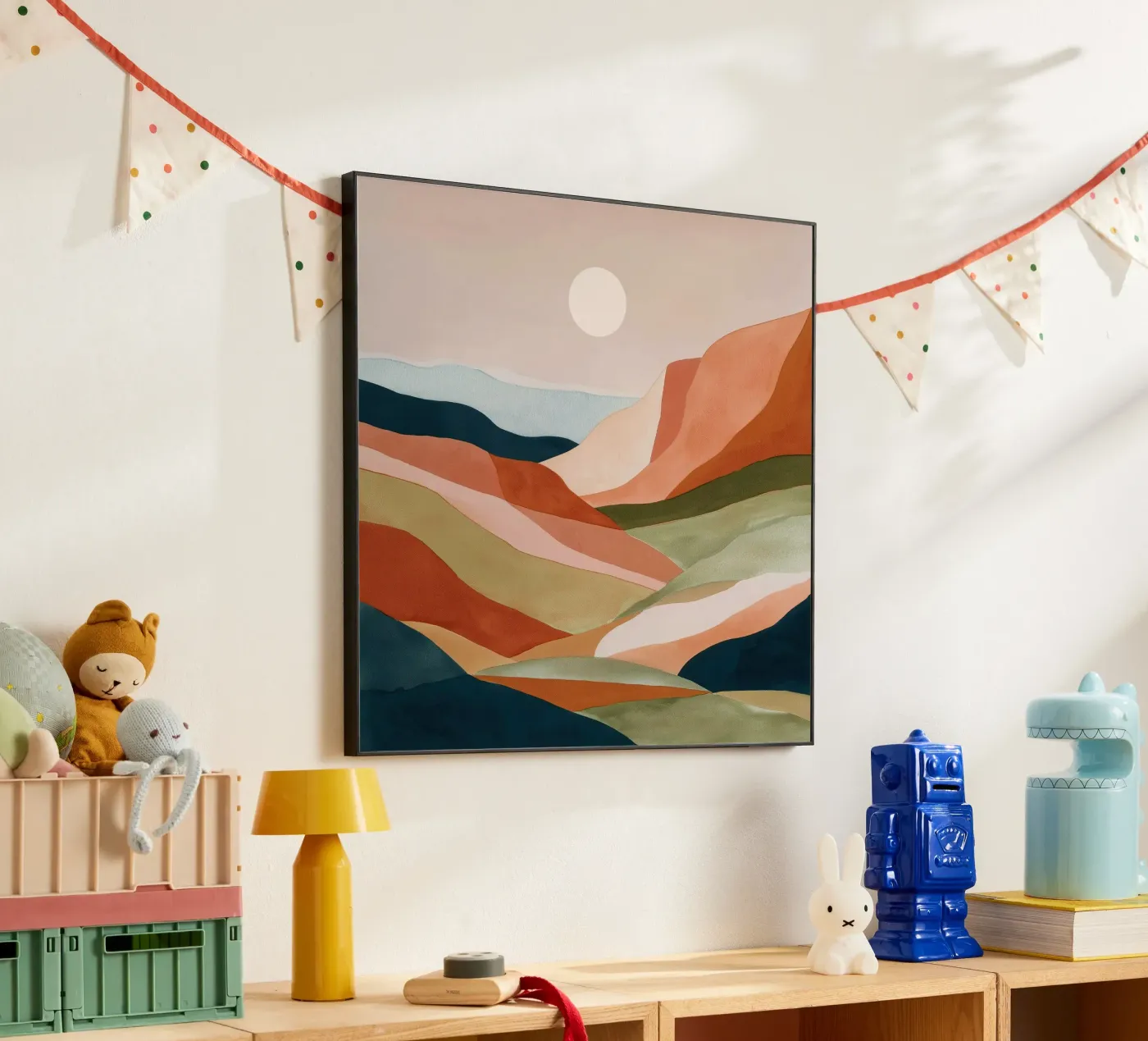 Sunrise Over Clay Hills alluminio dibond da softsoul