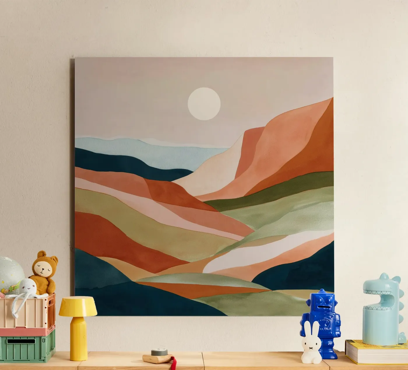 Sunrise Over Clay Hills alluminio dibond da softsoul