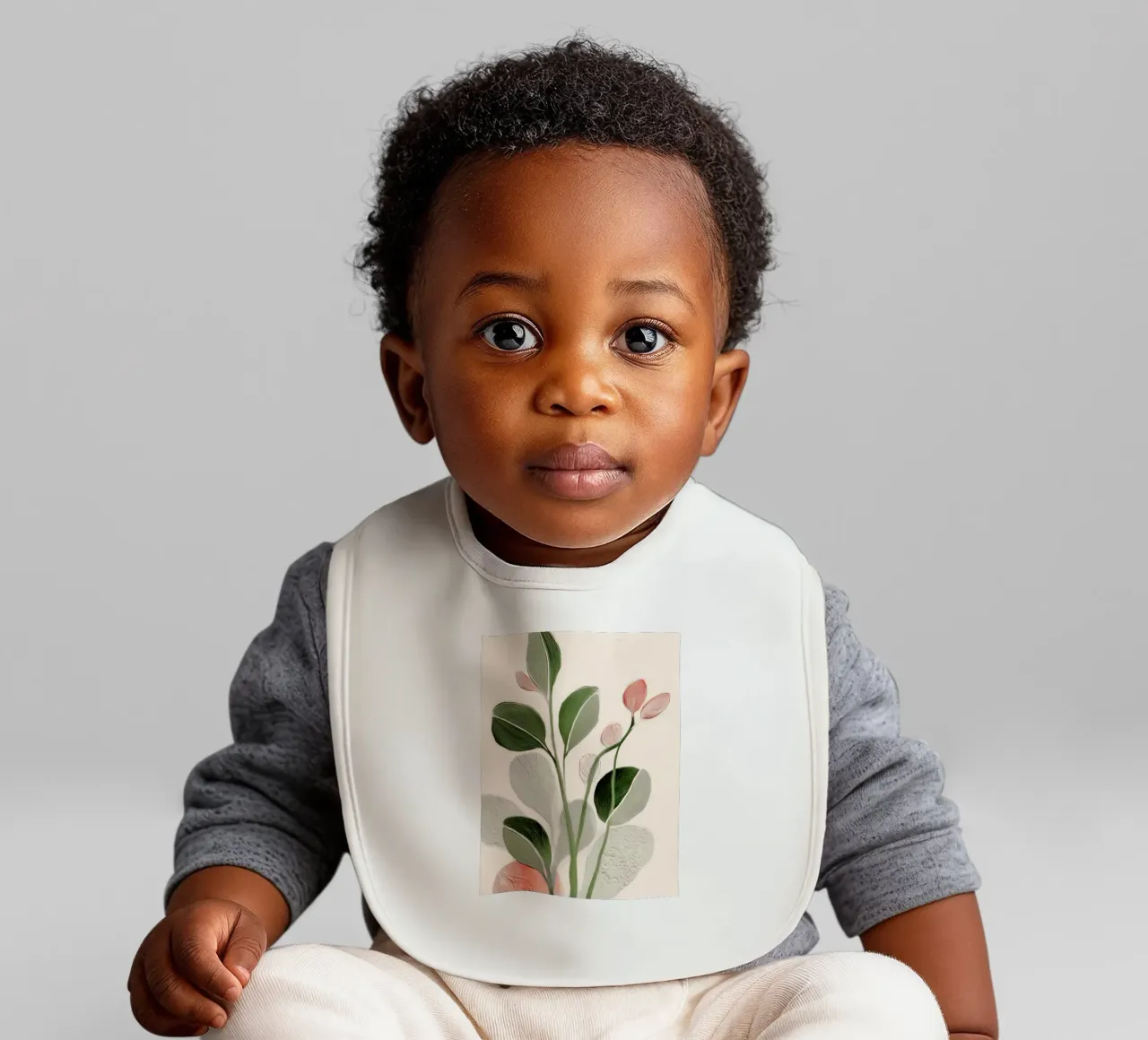 Soft Botanical Forms bavaglino da softsoul