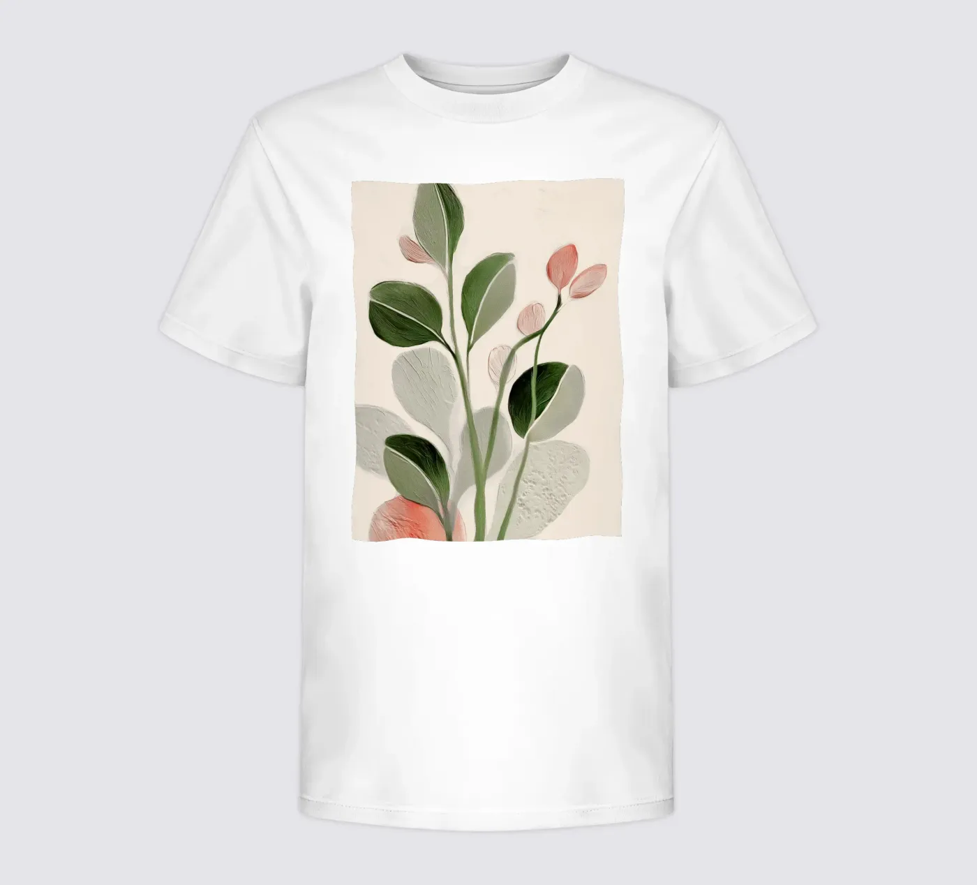 Soft Botanical Forms t-shirt bambini da softsoul