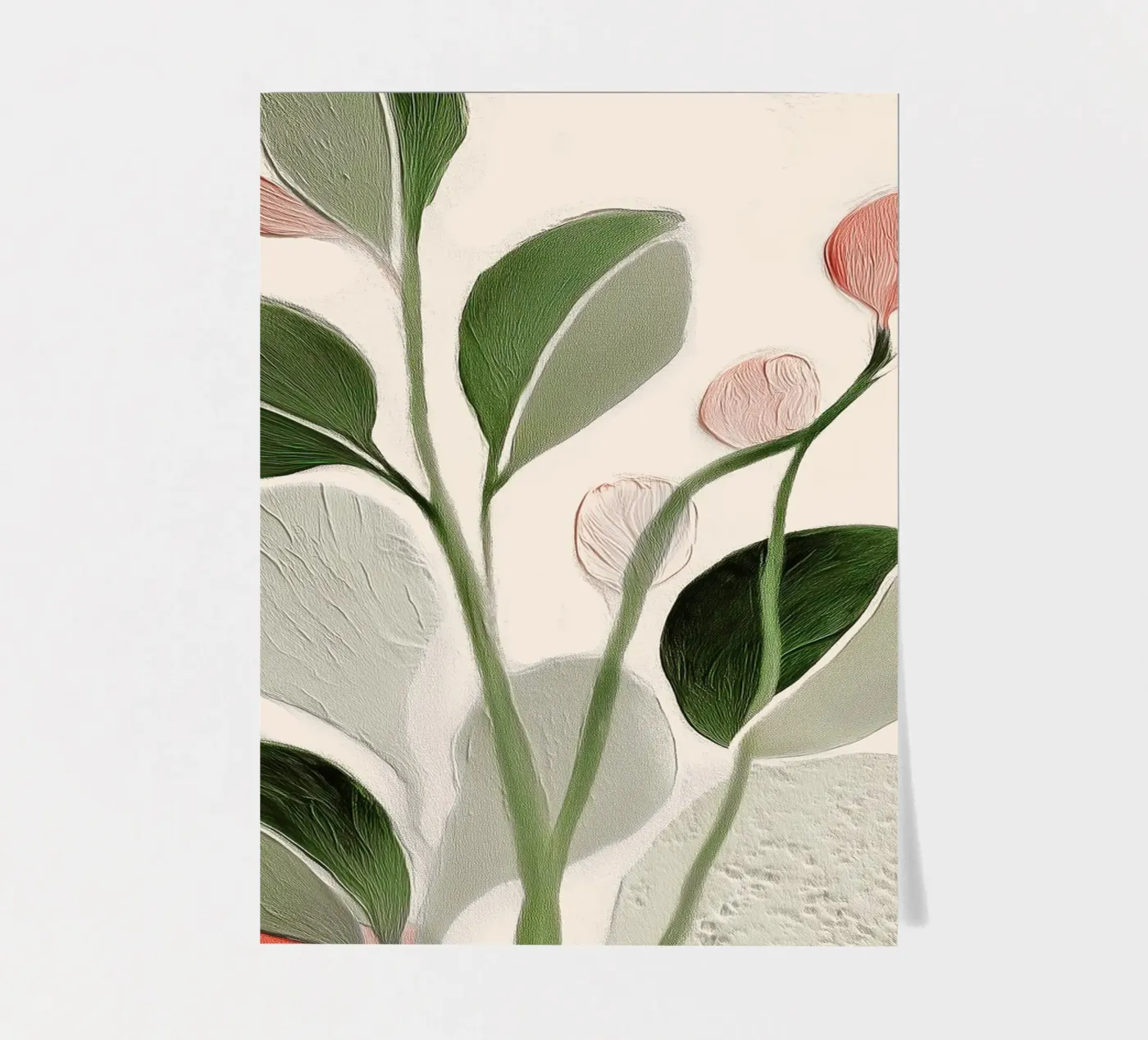 Soft Botanical Forms sticker sheet by softsoul