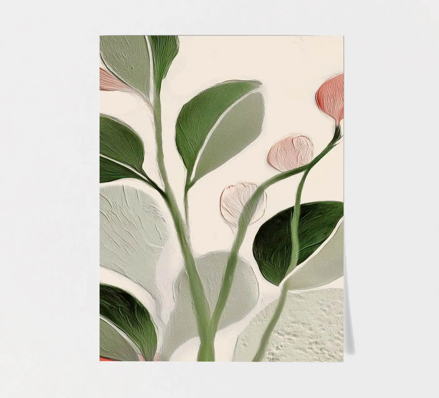 Soft Botanical Forms sticker sheet by softsoul