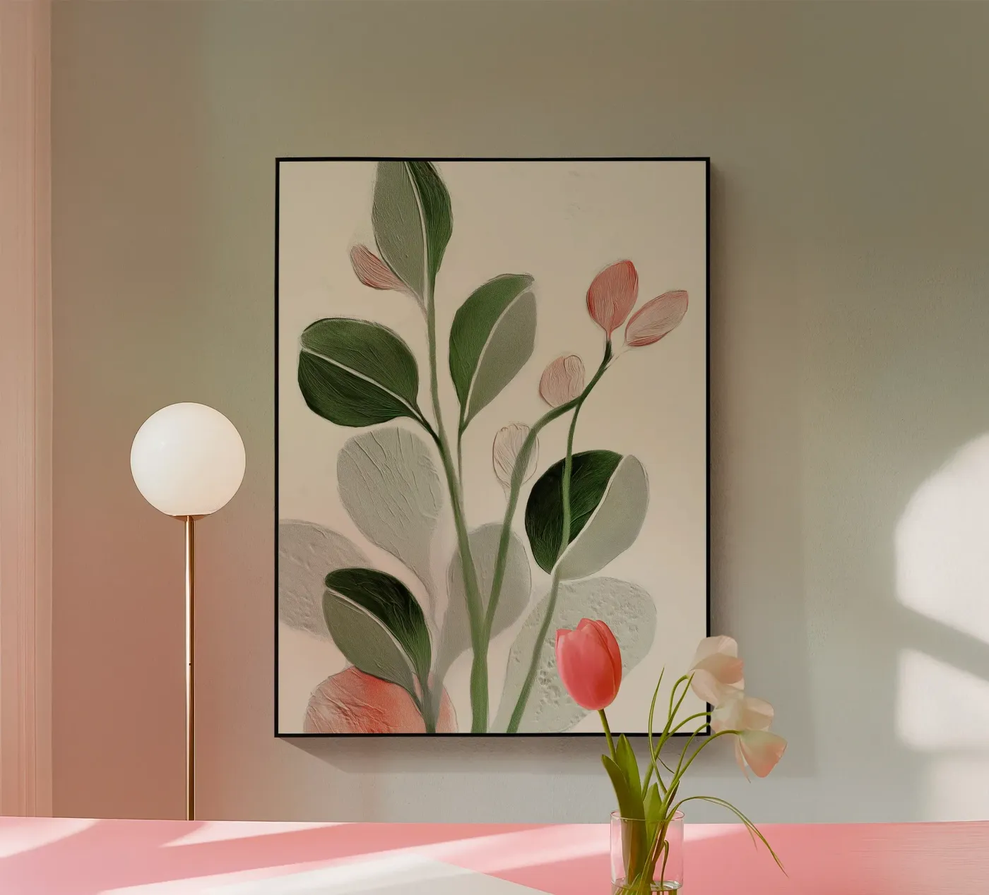 Soft Botanical Forms acrylic glass by softsoul