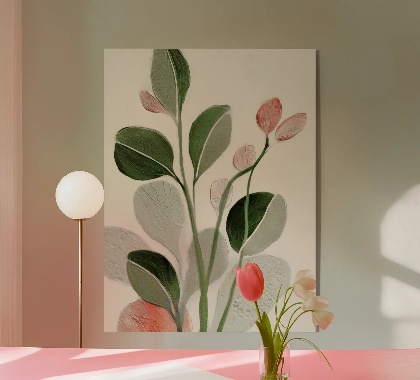 Soft Botanical Forms acrylic glass by softsoul