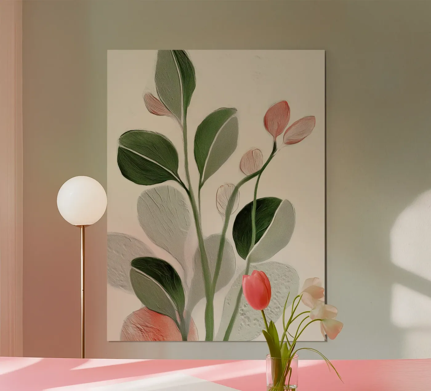 Soft Botanical Forms poster da softsoul