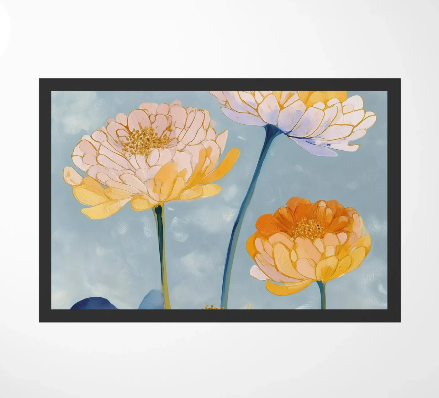 Spring Wildflowers deurmat van softsoul