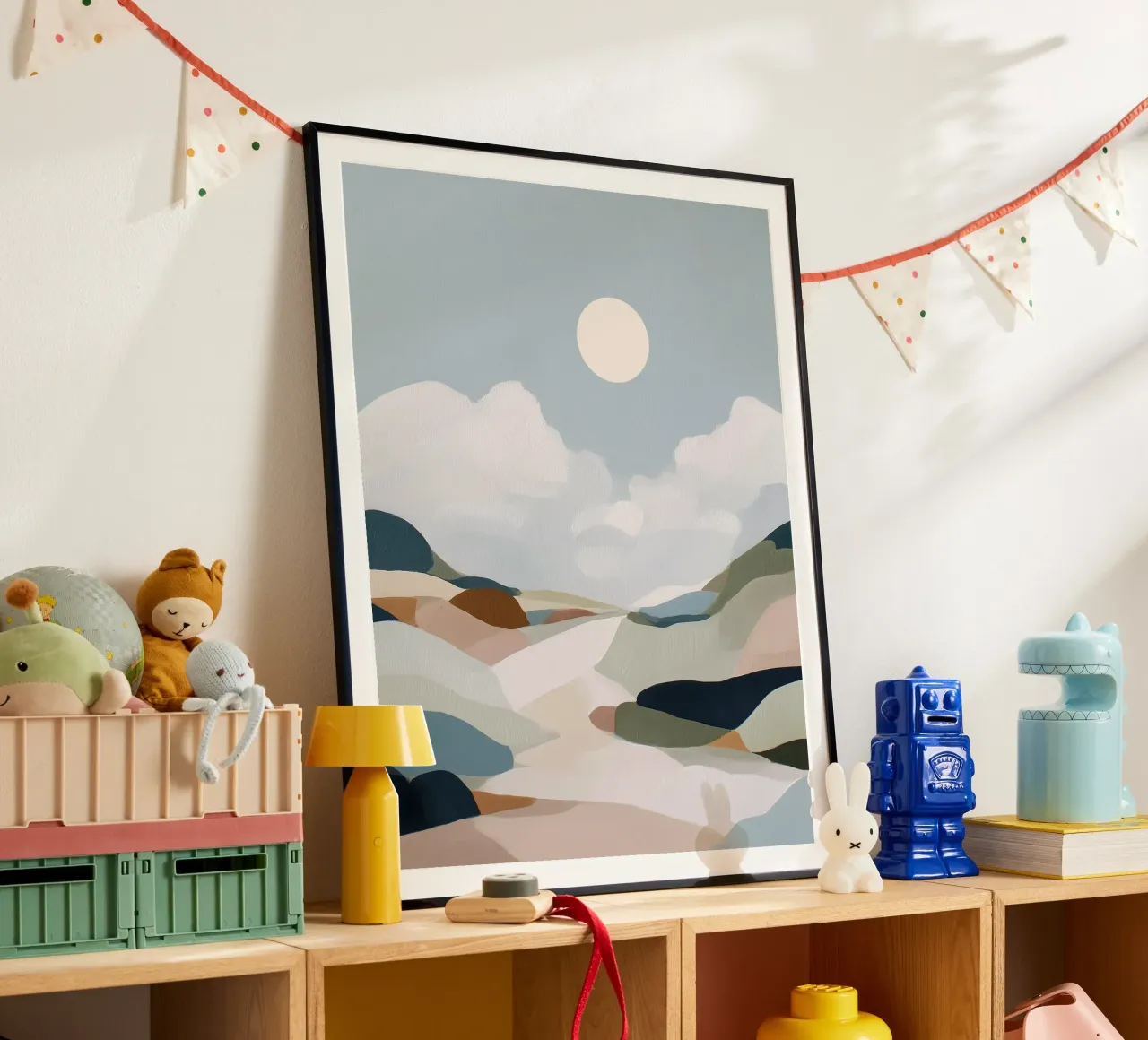 Abstract Landscape poster da softsoul