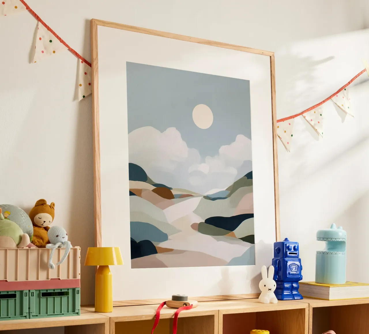 Abstract Landscape poster da softsoul