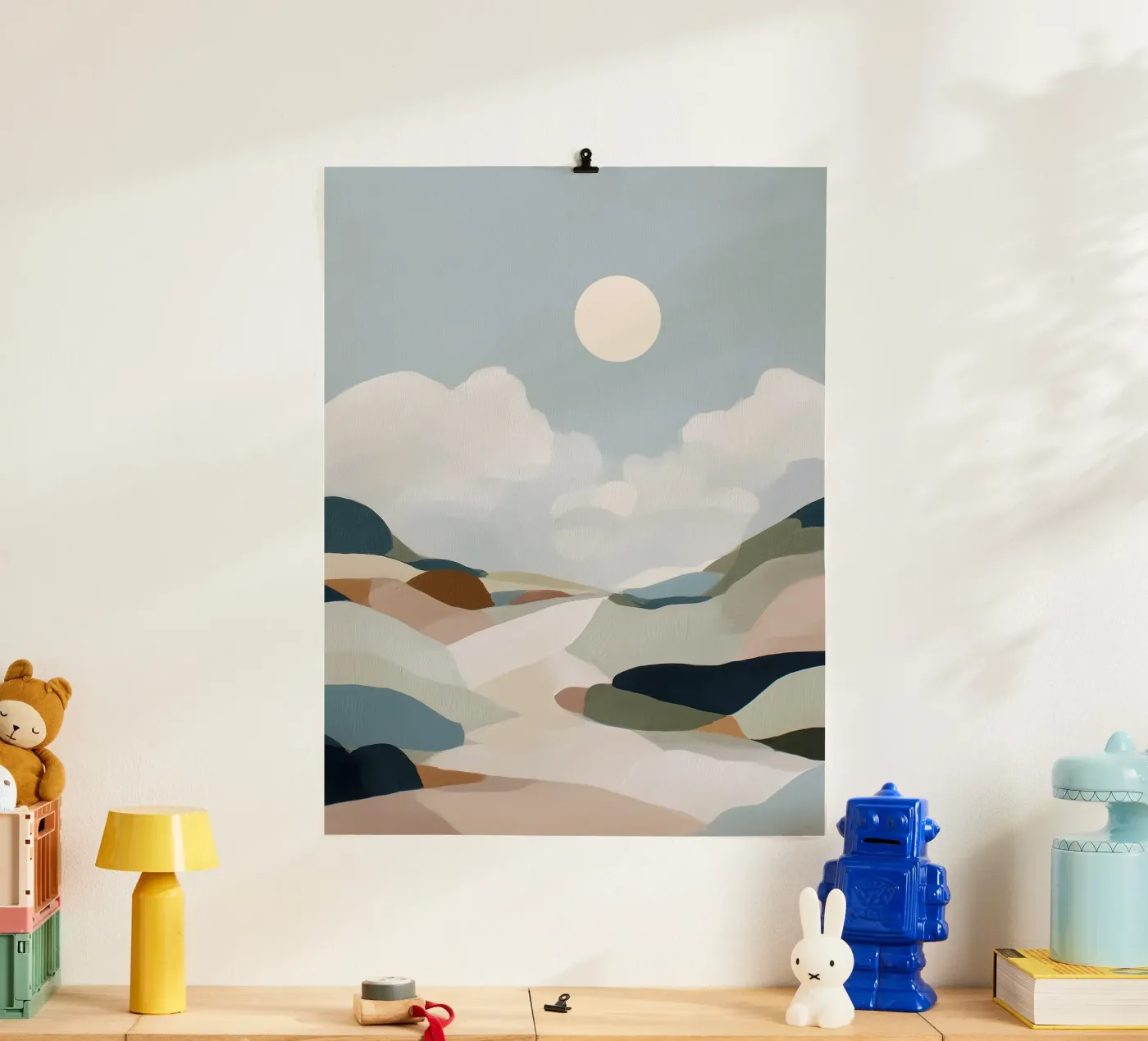 Abstract Landscape poster da softsoul