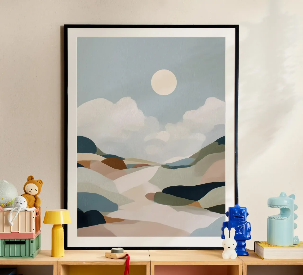 Abstract Landscape poster da softsoul