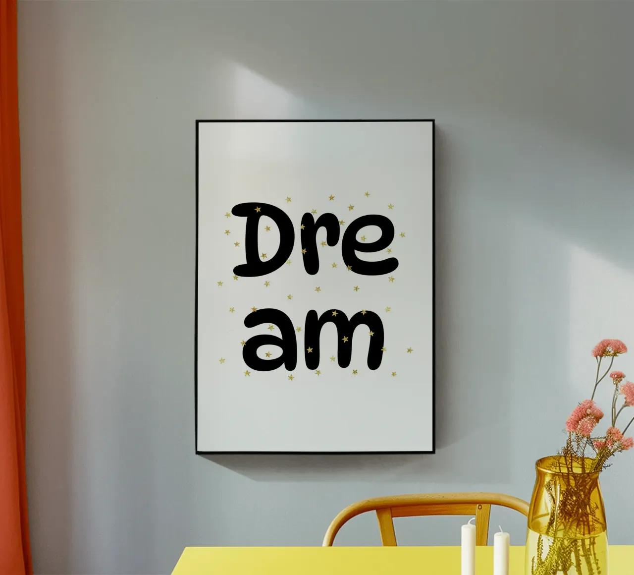 Dream plexiglass da Quotes on walls