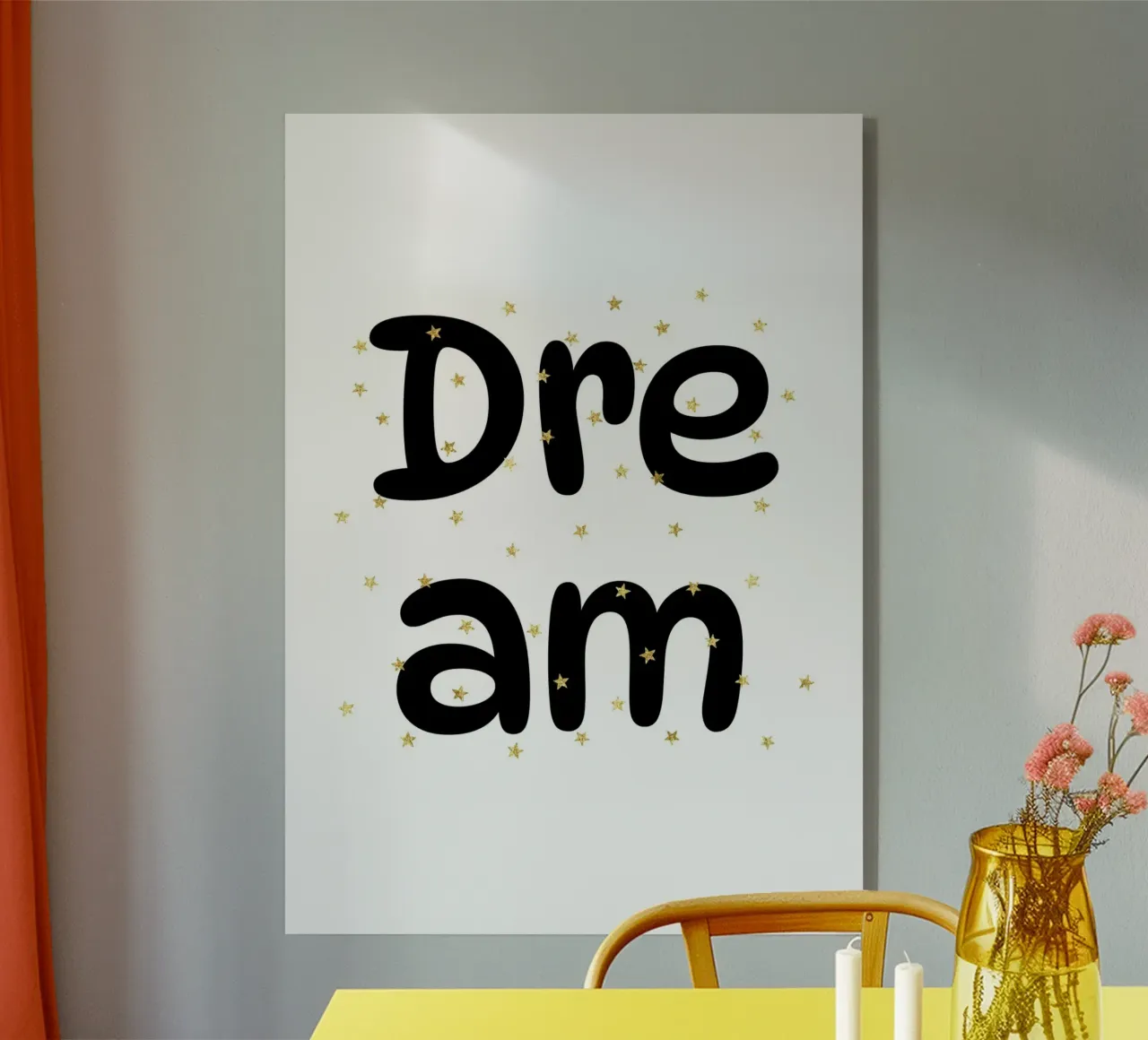 Dream plexiglass da Quotes on walls