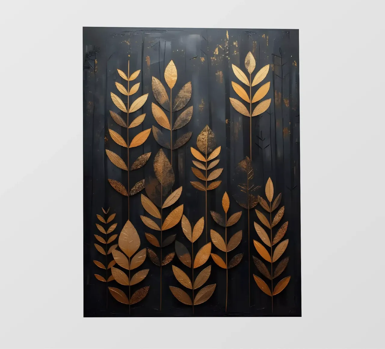 Serenata delle foglie d'oro telo in pvc da Artistic-shop