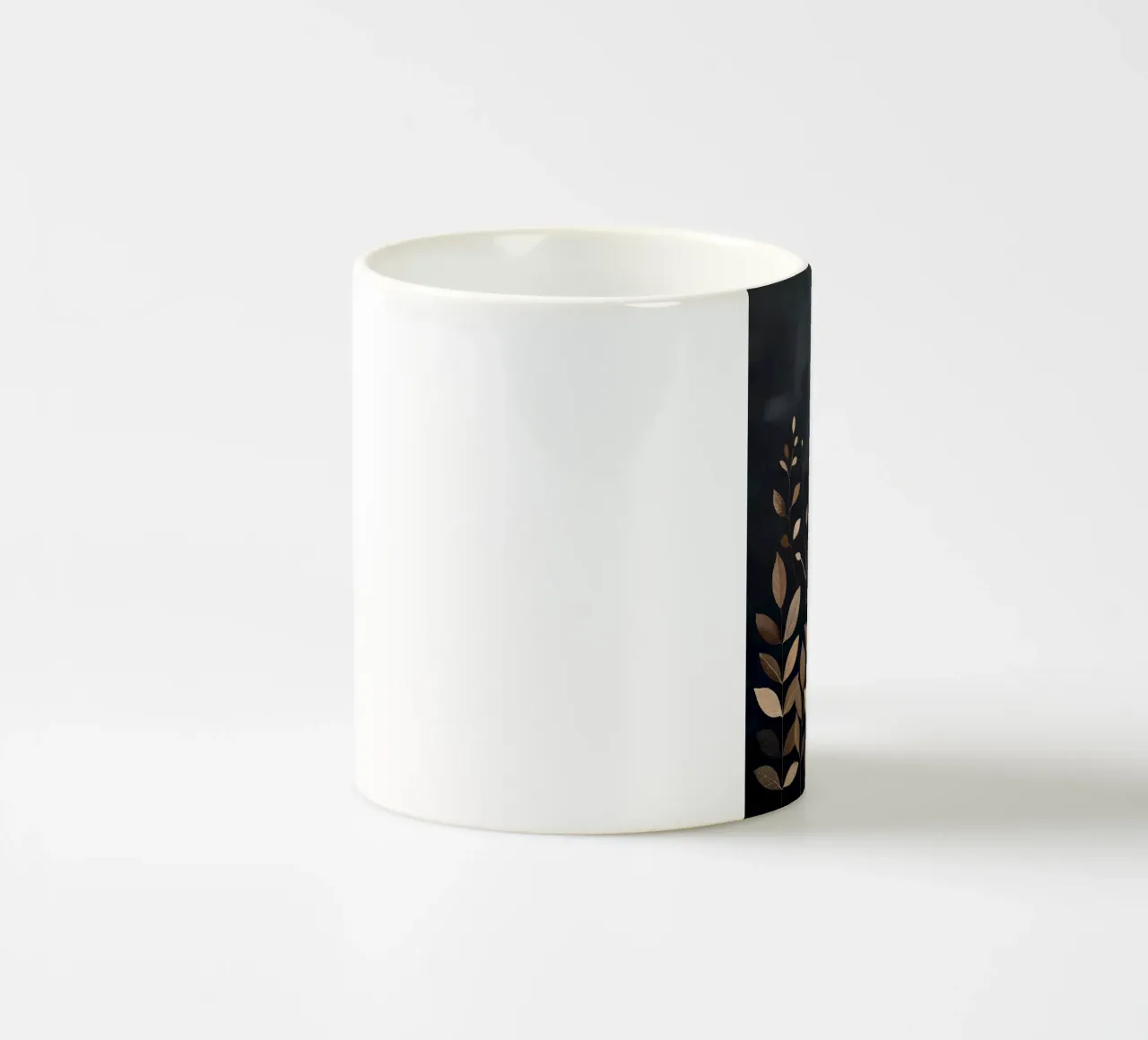 Foglie d'oro Serenità tazza in ceramica da Artistic-shop