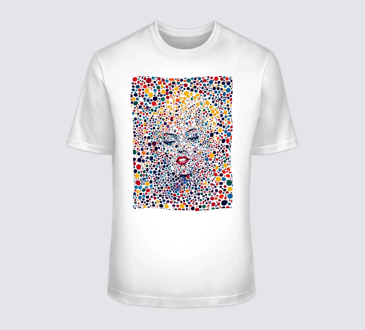 Marilyn Everywhere | Pop Art e Pointillismus t-shirt da Autofocus
