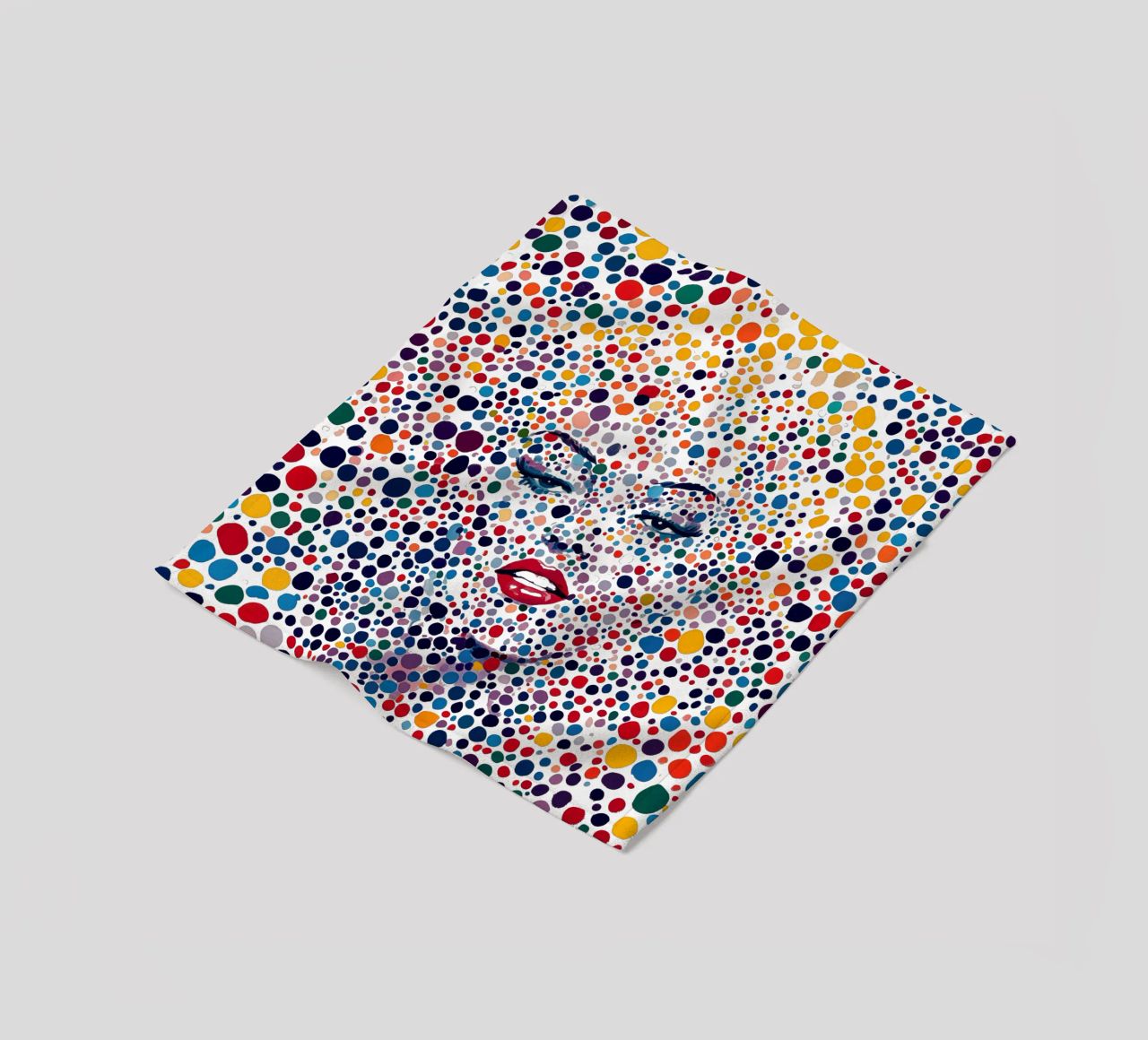 Marilyn Everywhere | Pop Art e Pointillismus coperta in pile da Autofocus