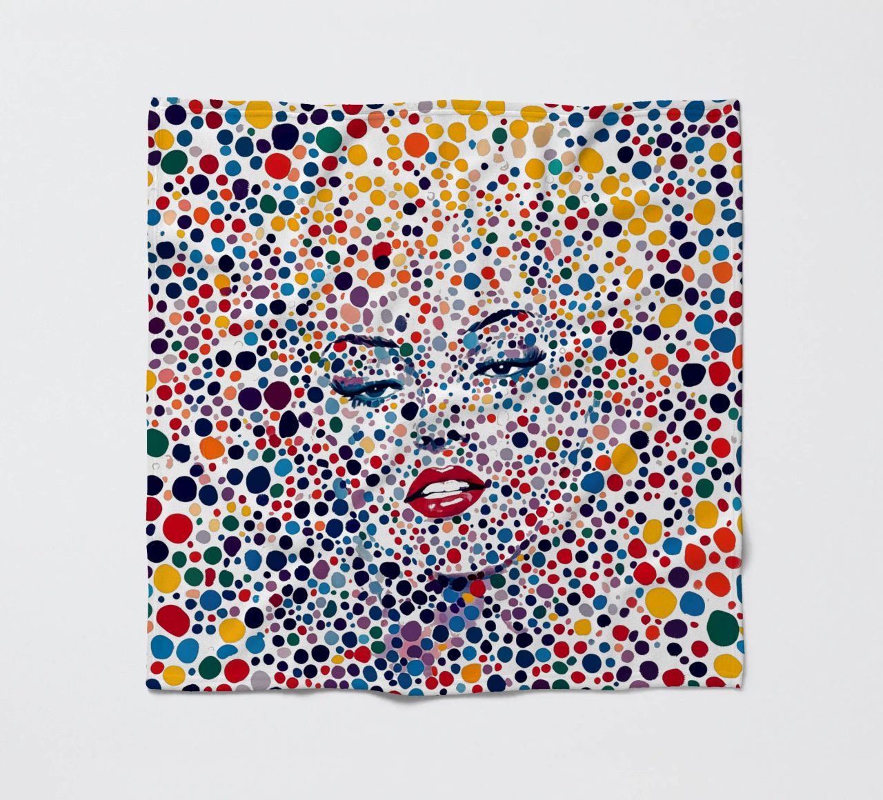 Marilyn Everywhere | Pop Art e Pointillismus coperta in pile da Autofocus