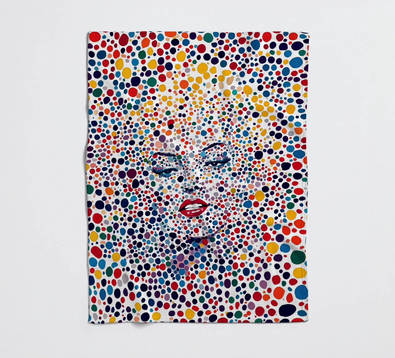 Marilyn Everywhere | Pop Art e Pointillismus coperta in pile da Autofocus
