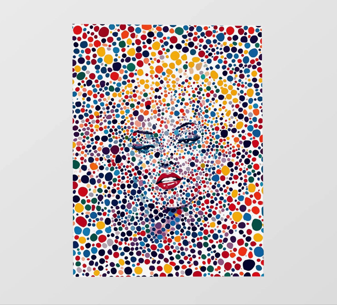 Marilyn Everywhere | Pop Art e Pointillismus pellicola backlit da Autofocus