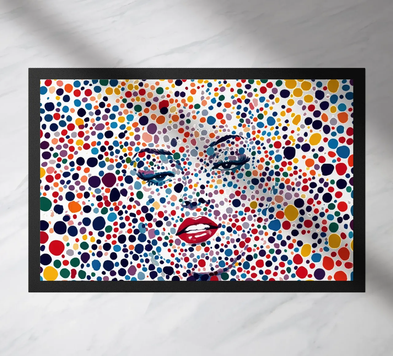 Marilyn Everywhere | Pop Art e Pointillismus zerbino da Autofocus