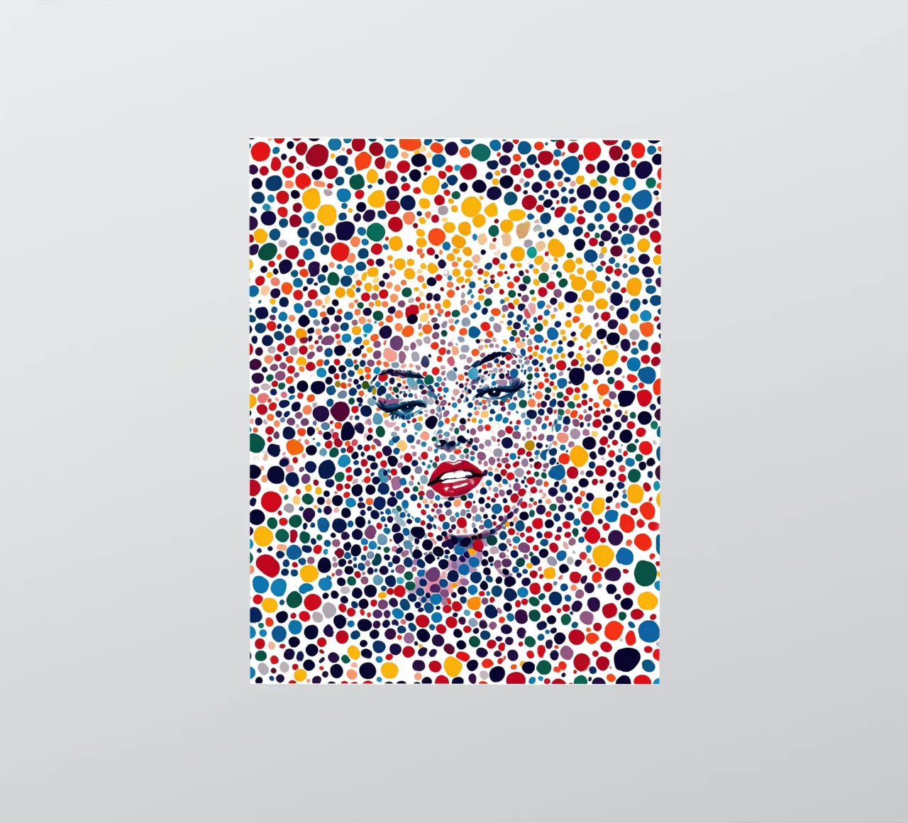 Marilyn Everywhere | Pop Art e Pointillismus adesivo da Autofocus
