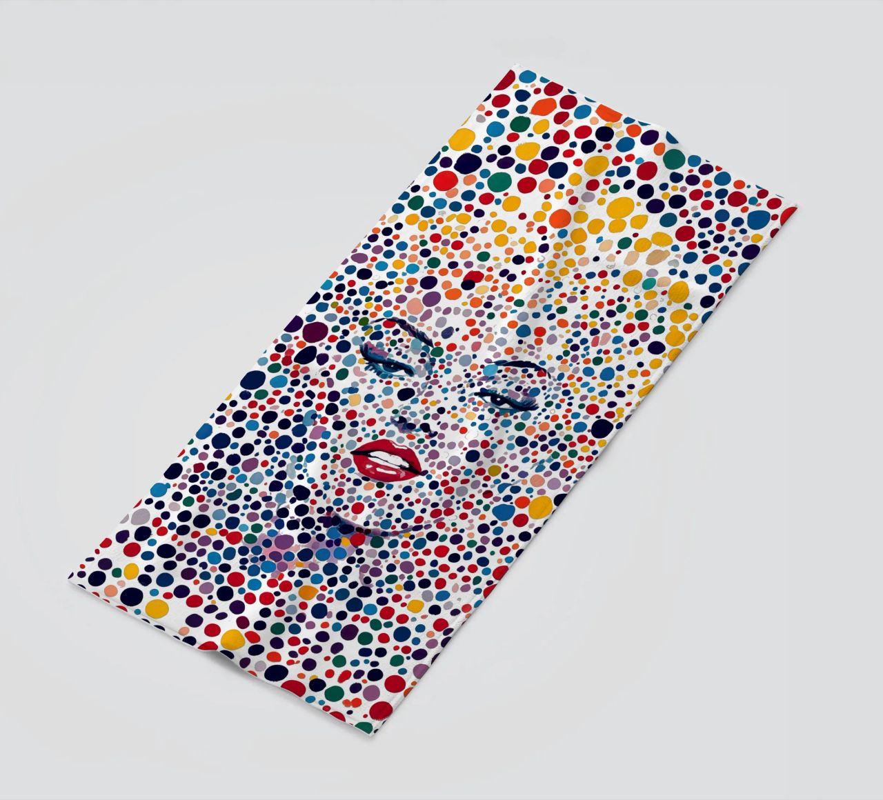 Marilyn Everywhere | Pop Art e Pointillismus telo mare da Autofocus