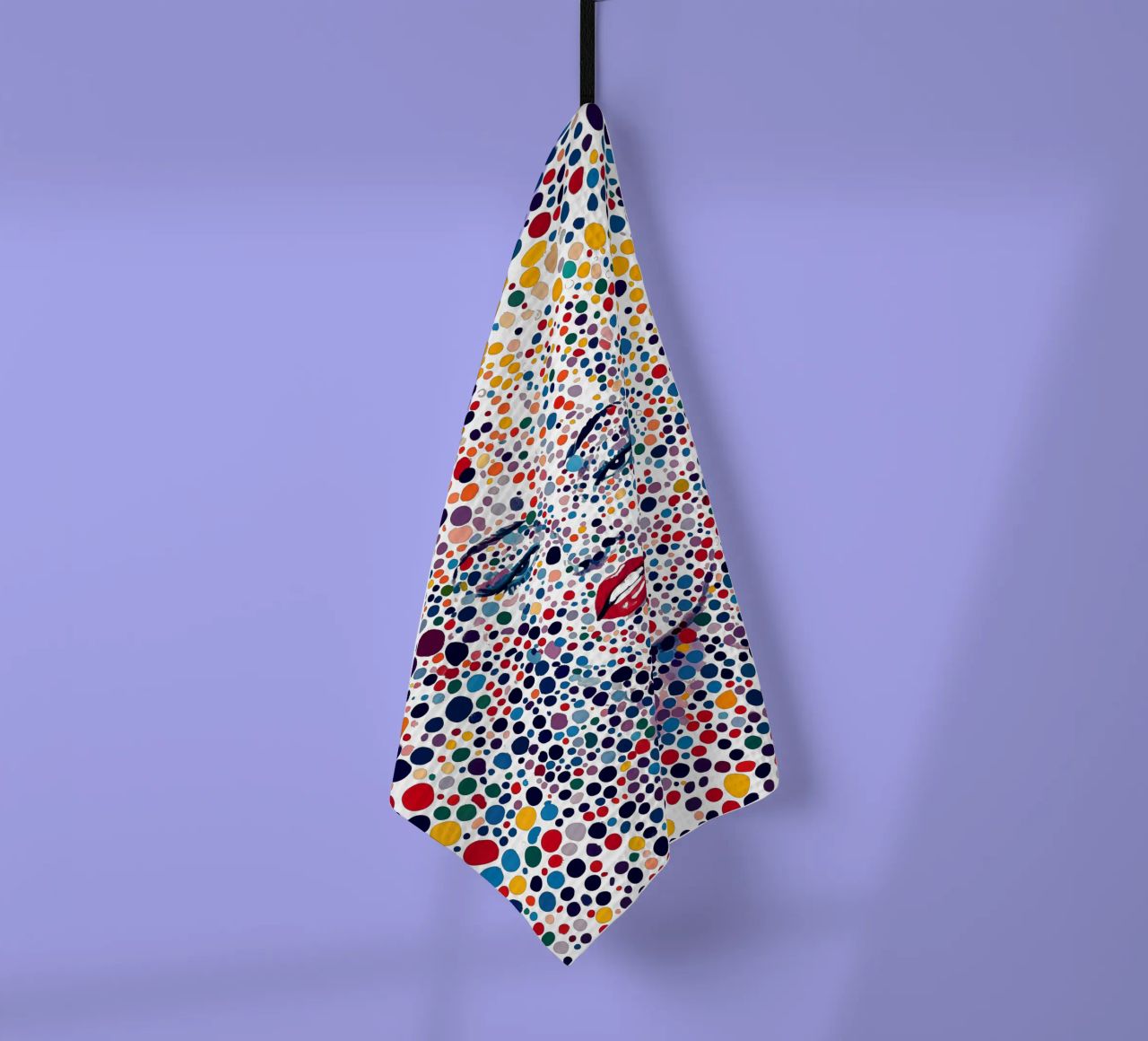 Marilyn Everywhere | Pop Art e Pointillismus canovaccio da cucina da Autofocus