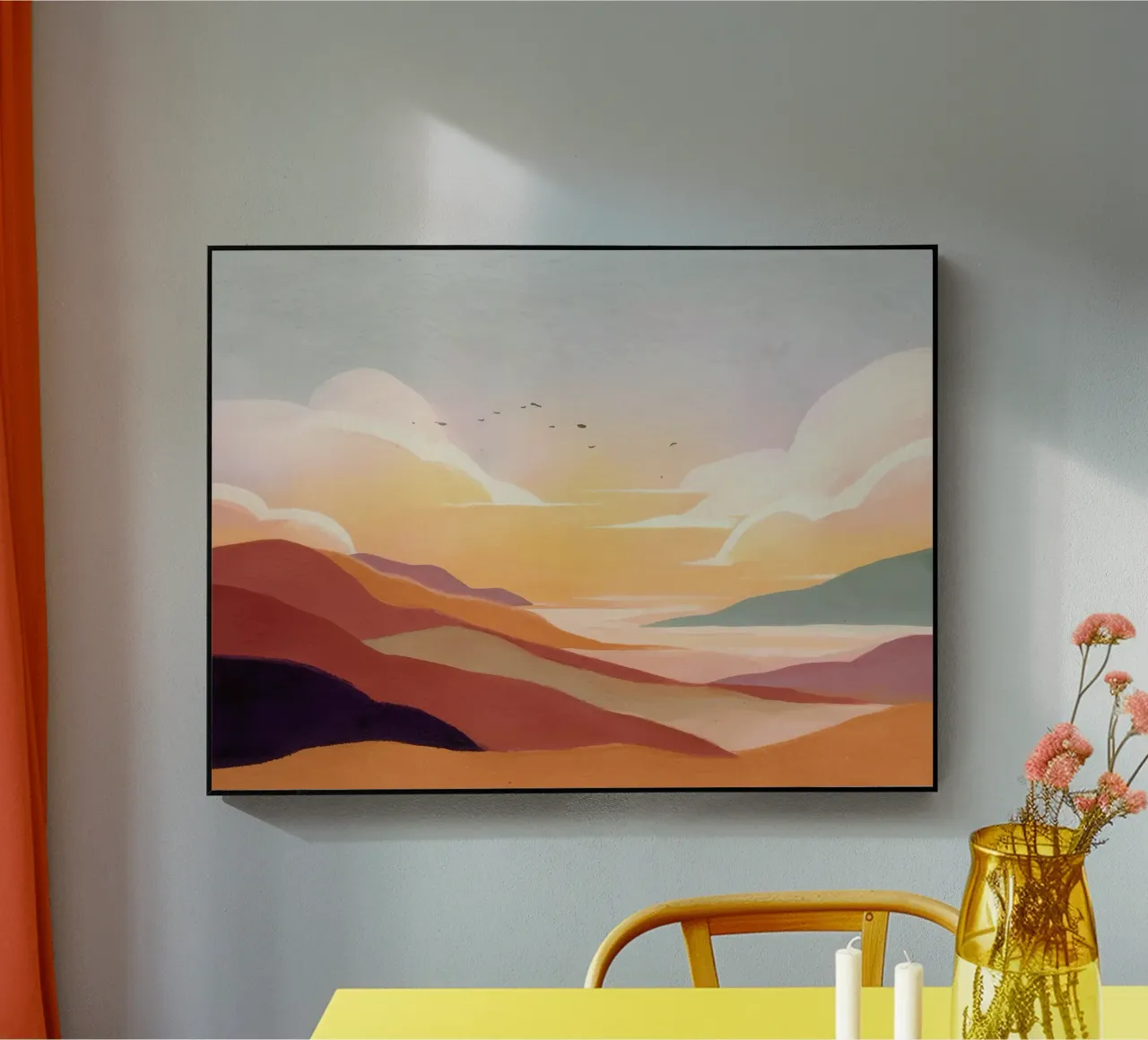 Golden Sunset plexiglass da softsoul